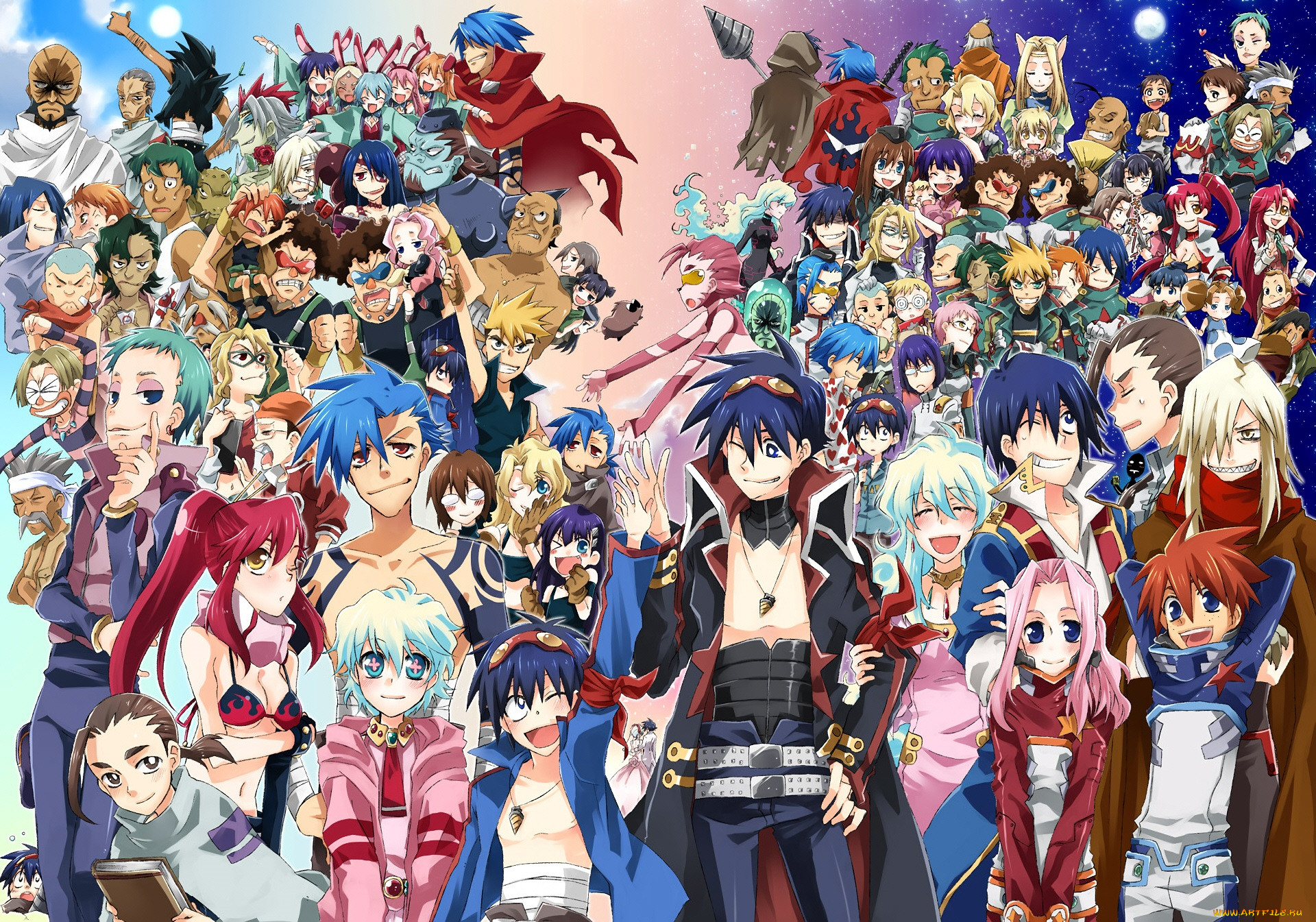 , tengen toppa gurren-lagann, -